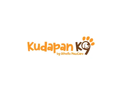 Kudapan K9 - Logo Design 9 dog colorfull dog dog logo fun kids puppies puppies logo