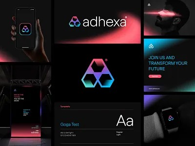 Branding, Hexagon logo, Brand identity a logomark ai logo arrow logo brand strategy branding presentation color logo cube logo dark mode gradient logo gradient theme logo logo portfolio logotype modern saas branding saas logo software logo tech logo triangle logo visual identity