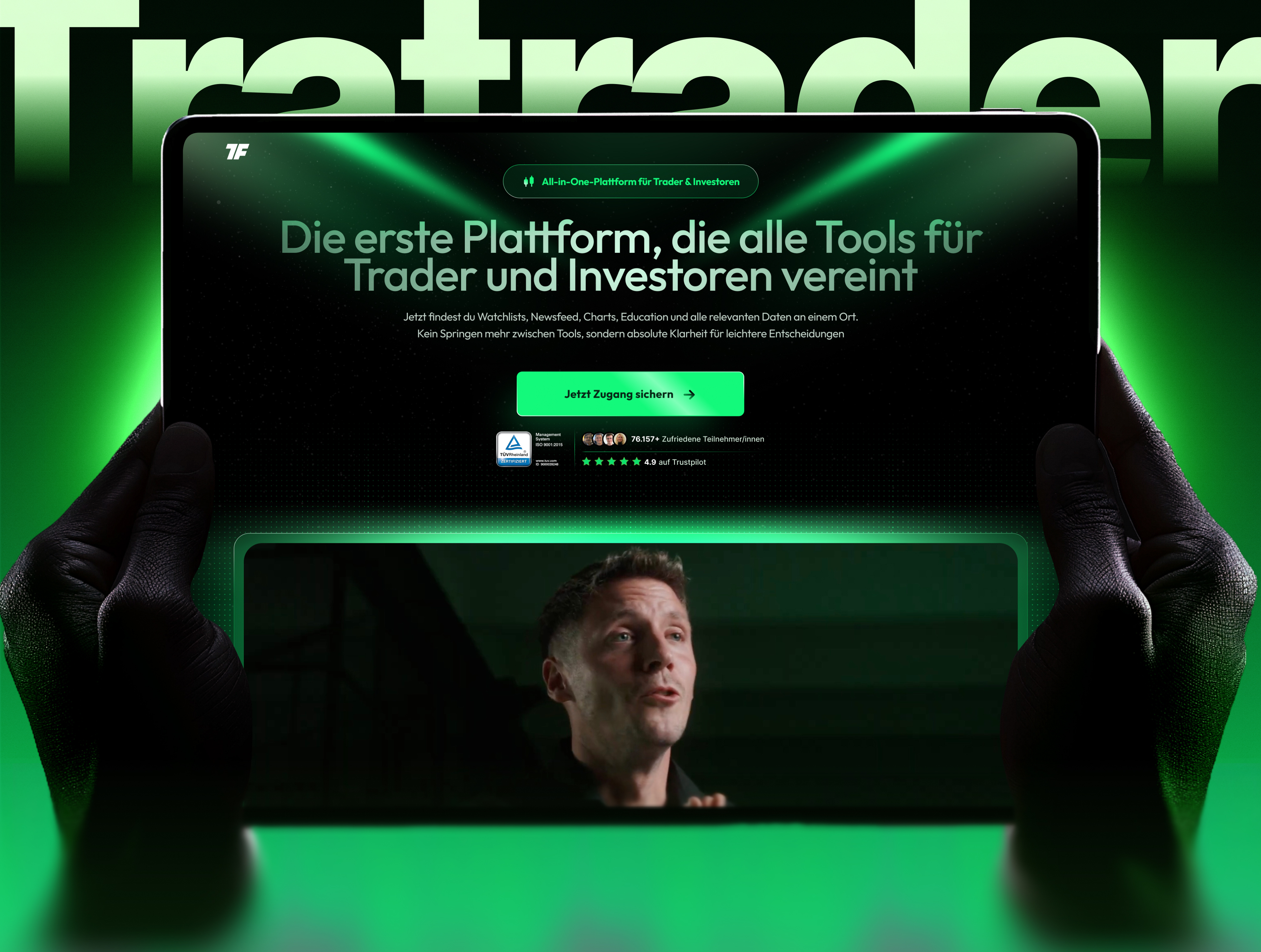 TF - SaaS dark plattform / crypto software landing page ai assistant b2b blockchain chat chatbot crypto dashboard finance fintech investment landing page saas saas design saas landing page software ui ux web3 website