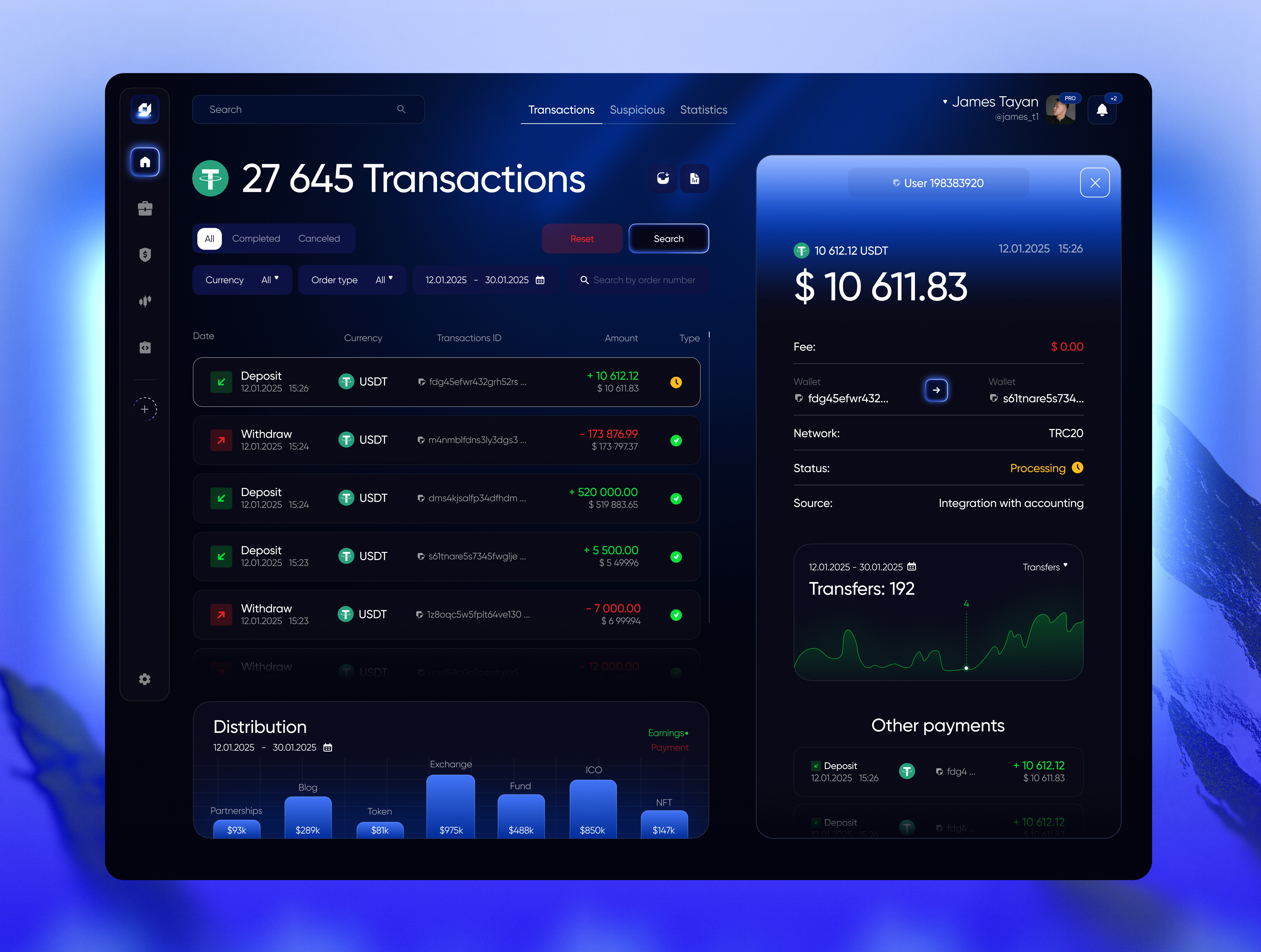 Optix® - AI Analytics SaaS Dashboard \ UX FinTech ai analytics b2b blockchain chat chatbot dashboard finance fintech investment landing page plattform saas saas landing page software ui ux web3 website