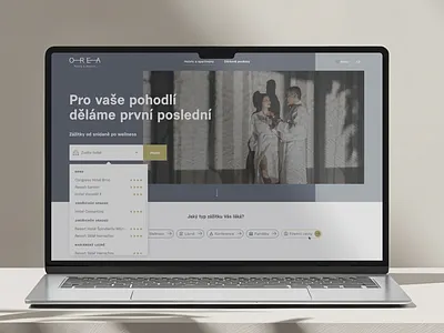 Orea Hotels & Resorts animation app branding design hotel illustration minimalistic motion graphics resort ui ux web webdesign