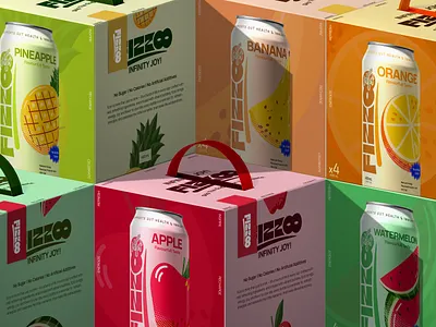 Fizzoo — Gen Z Beverage Branding Concept beverage branding bold minimalism brand design brand identity branding can design drink label design energy drink food and beverage branding graphic design illustration logo design logotype modern branding packaging design playful branding product packaging soda can design typography visual identity