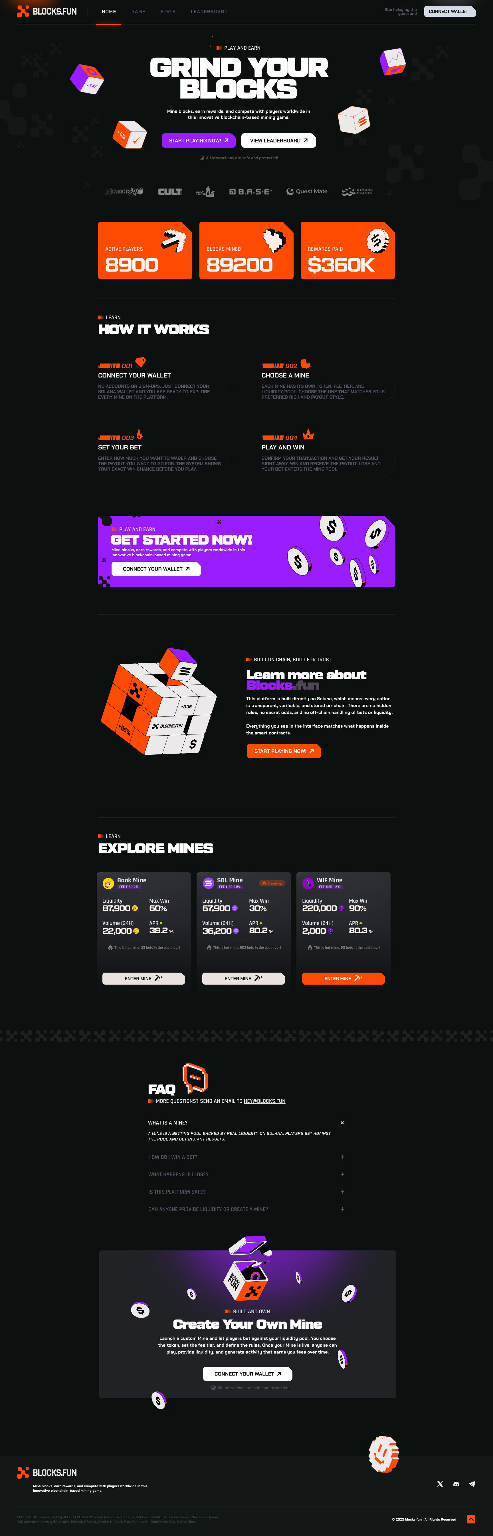 Example of Crypto Platform Design