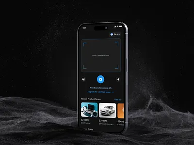 AI Scan Product App UI Design ai app design figma mobileapp product ui