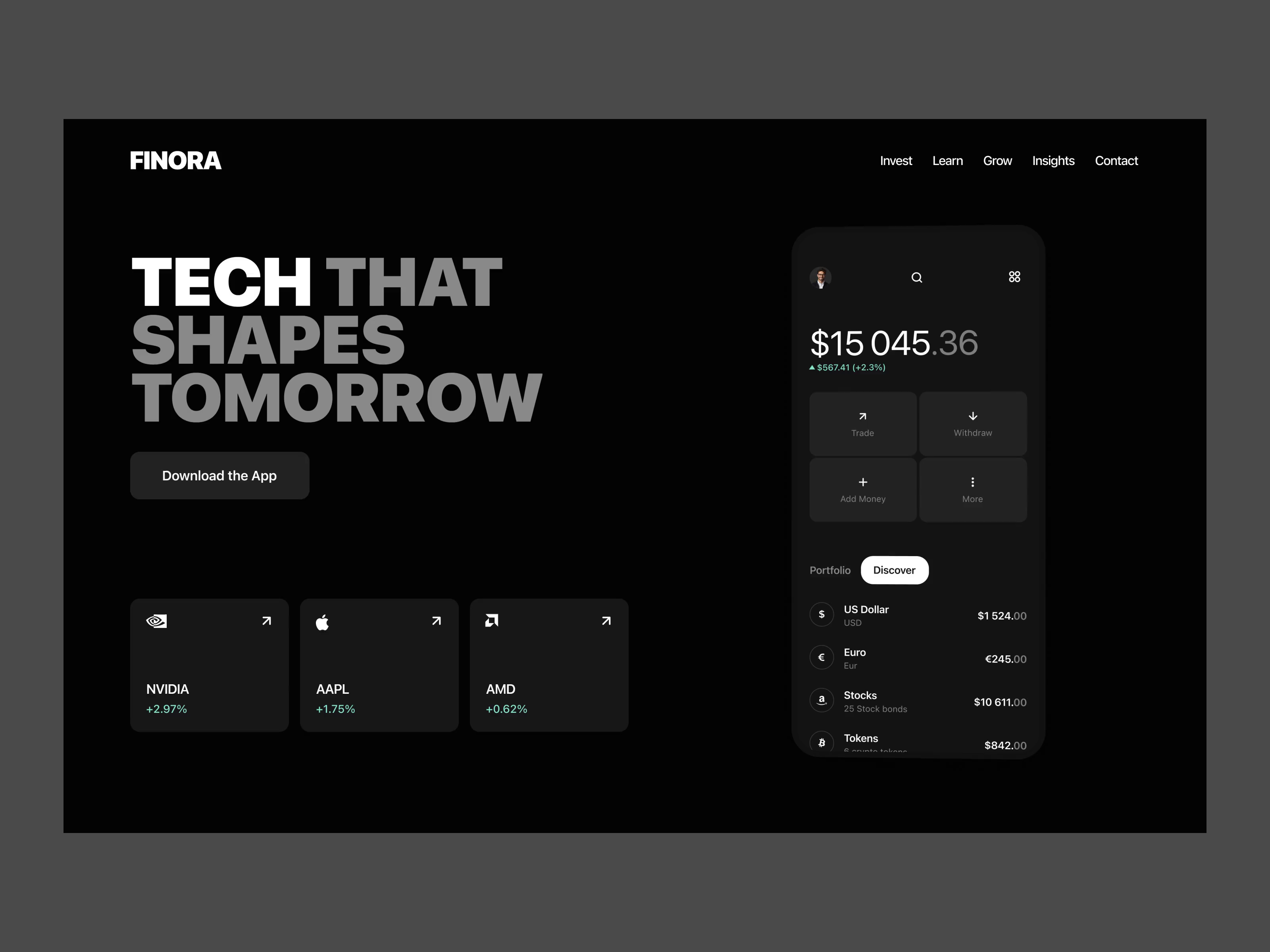 Example of Website/Illustration & Animation