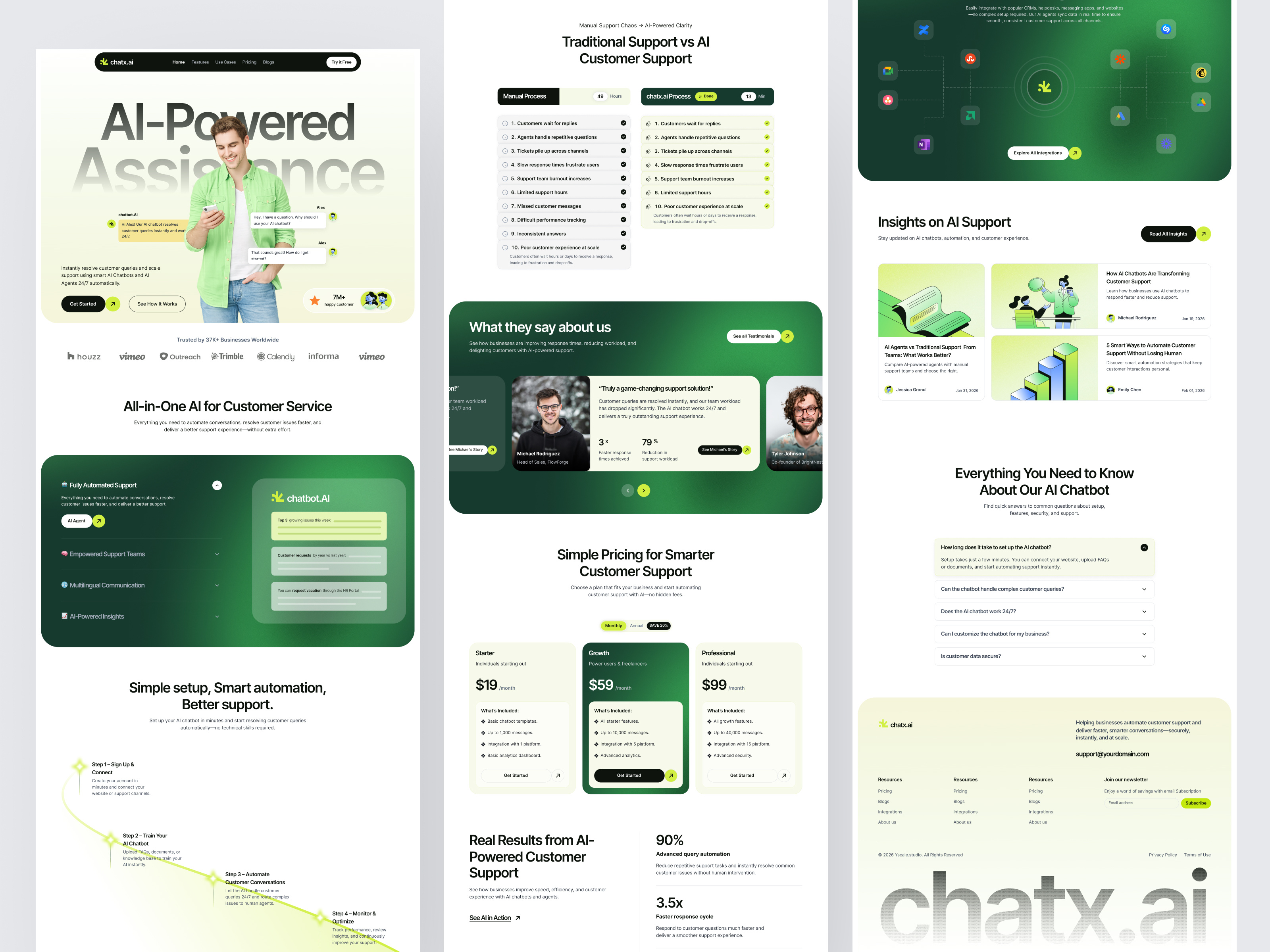 Example of Website Design & Webflow Development