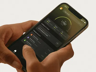 FitNote - Fitness Tracking Dashboard app design clean dark mode dashboard figma fitness app glassmorphism gradient health app interaction design ios mobile app modern product design sports tracking ui design user interface ux design wellness