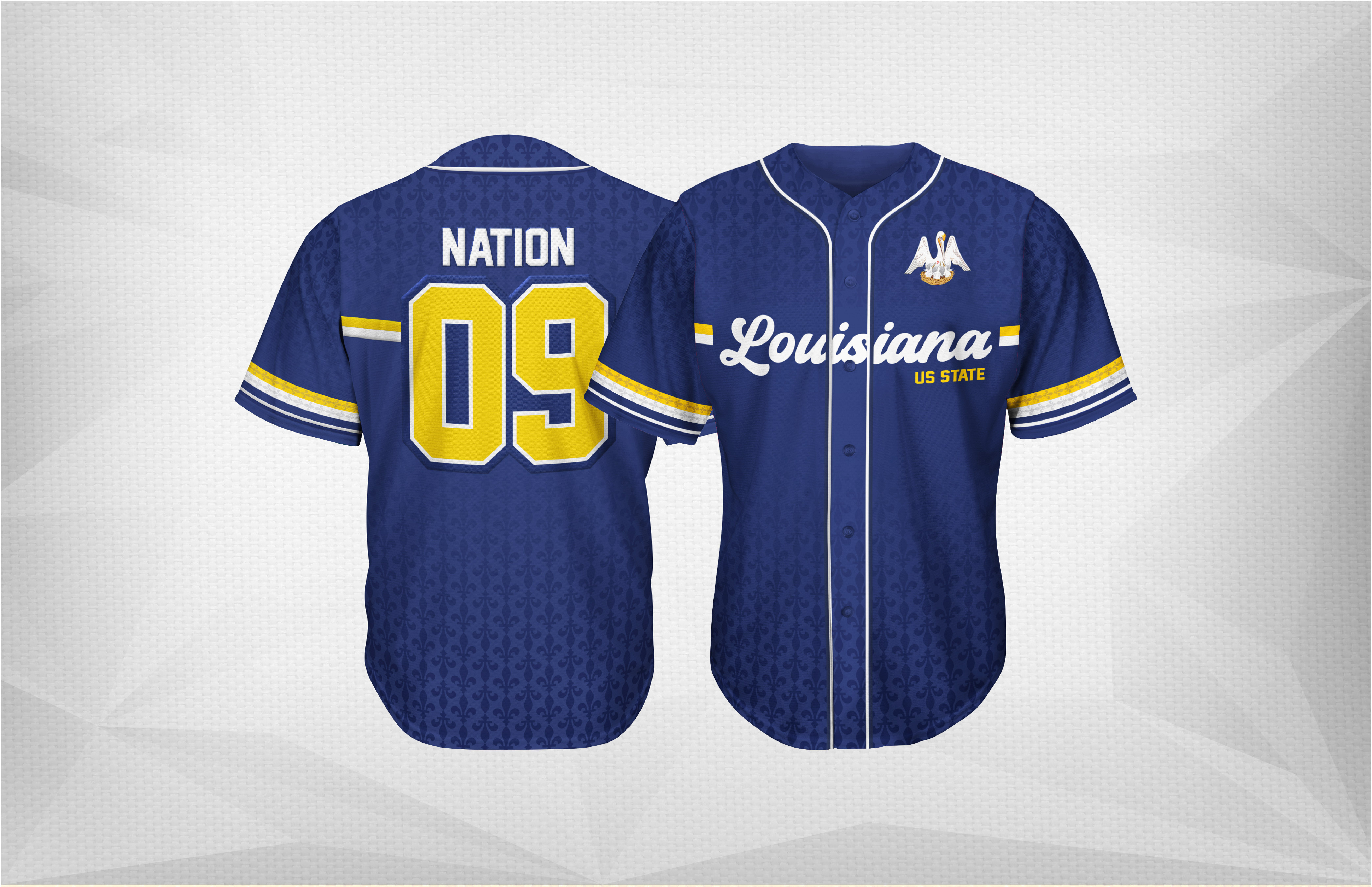 Louisiana US State Jersey Design | Custom Basketball Jersey basketball jersey digitial art graphic design jersey merchandise photoshop