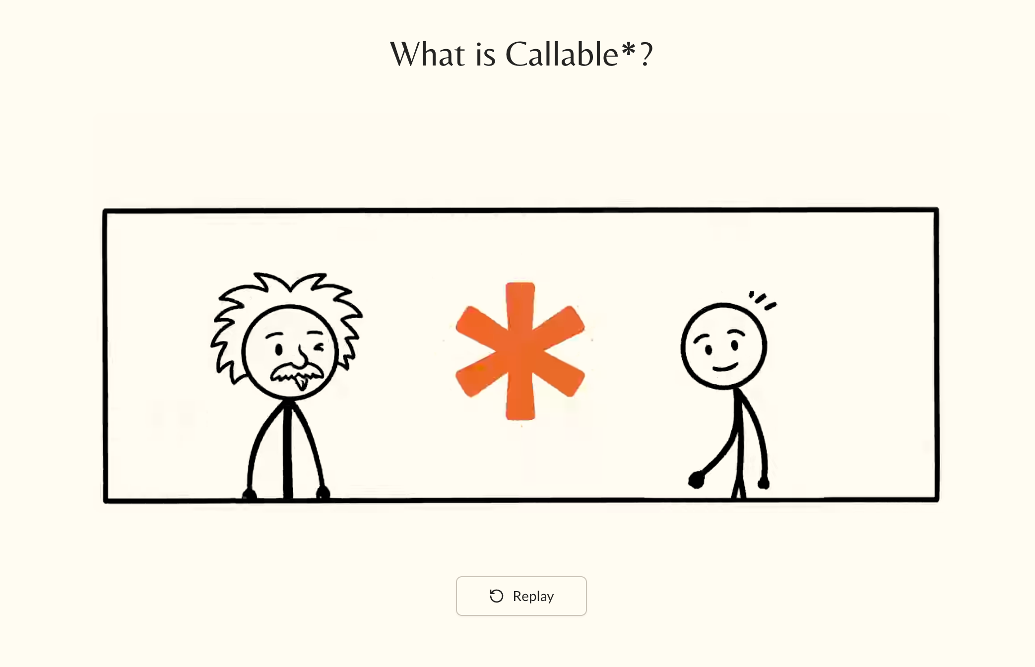 stop-motion for Callable* AI - my startup :) animation branding illustration landing page motion graphics stop motion storyboard video web design website website graphics