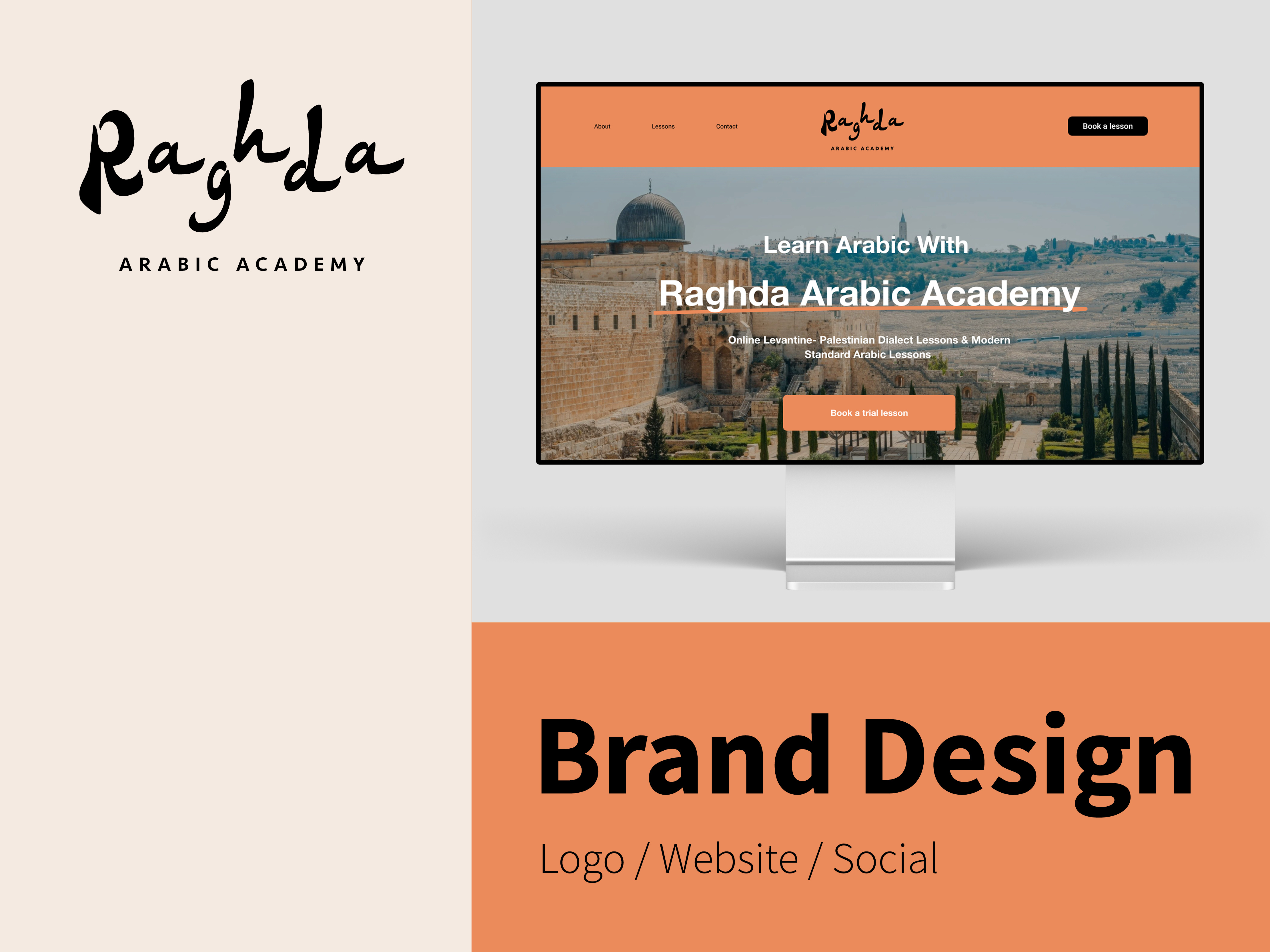 Brand & Web Design brand identity branding graphic design logo logo design web design website