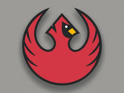 Ohio Rebel Bird cardinal logo ohio phoenix rebel rebel alliance star wars symbol