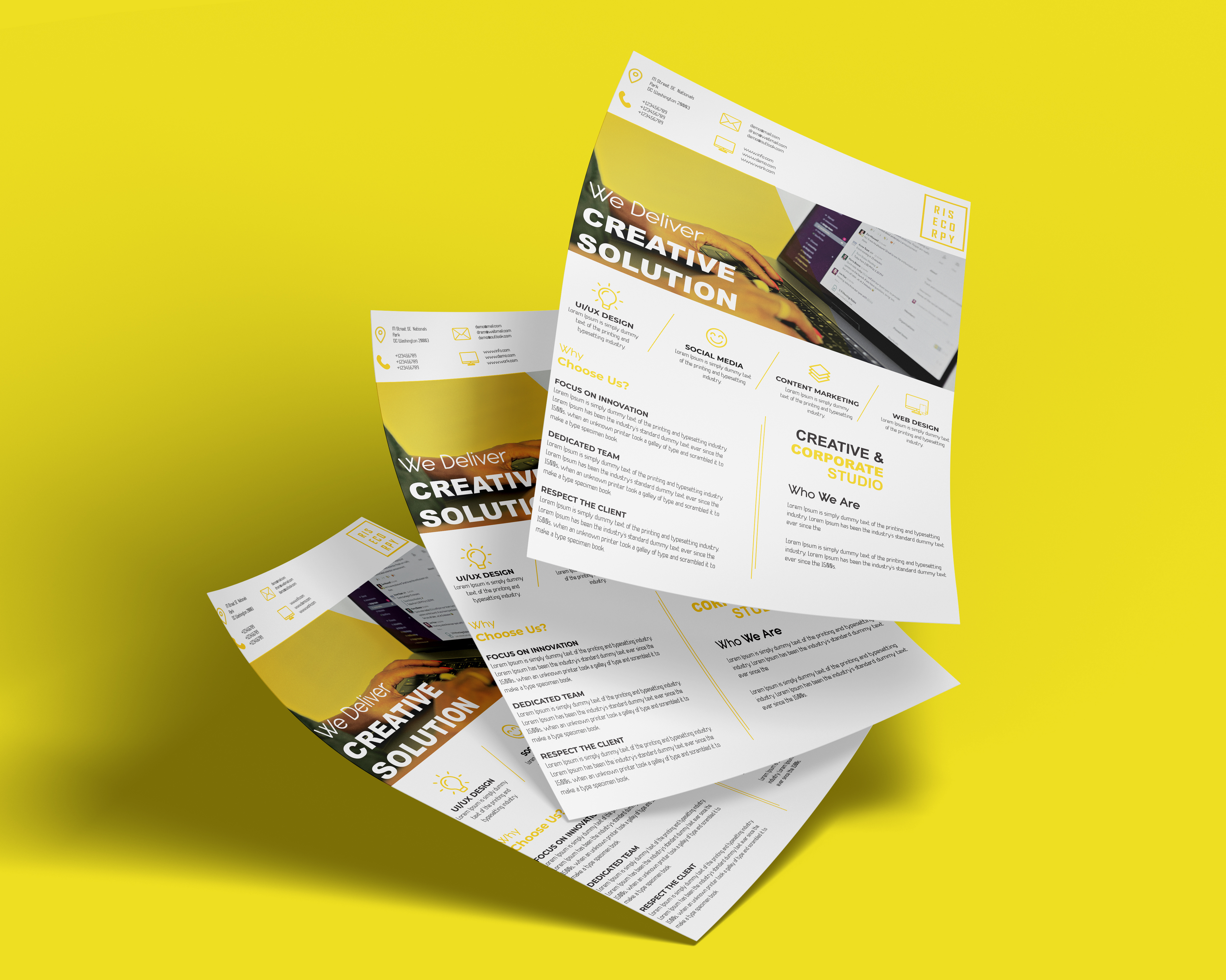 Example of Professional Flyer Design