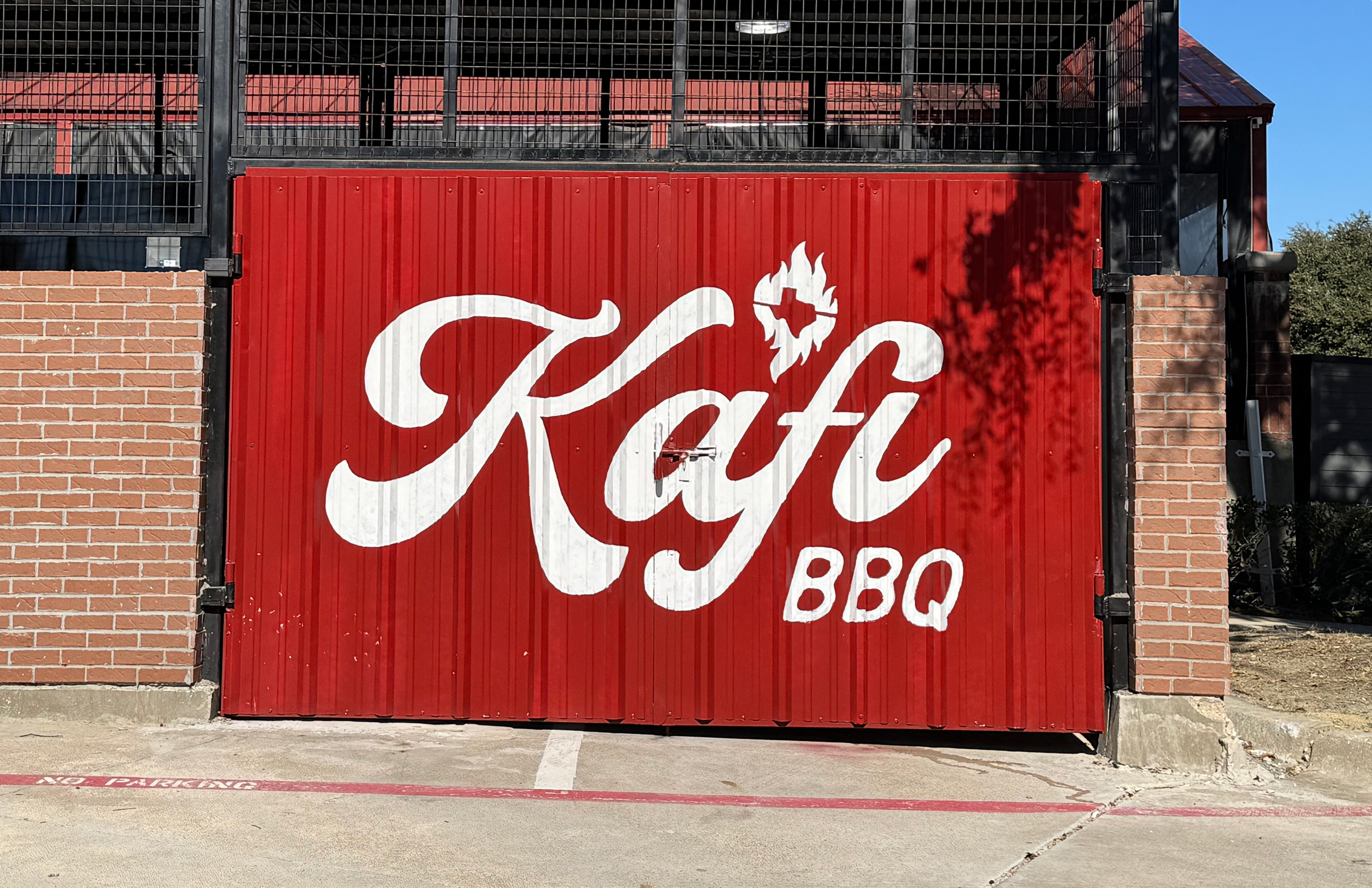 Kafi BBQ Murals branding design hand lettered hand lettering hand lettering mural illustration lettering logo logo design logos mural murals ui