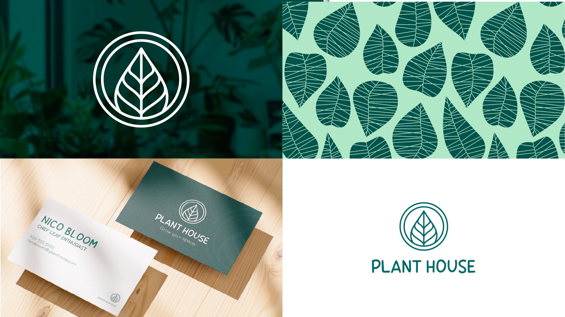 Leaf Logo Design and Branding