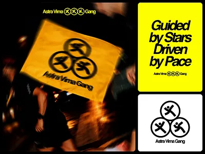 Astra Vima Gang - Running Community 3d animation brandidentity branding creativeagency graphic design identity inspiration logo logo collection logodesign logofolio motion graphics running ui visualdesign