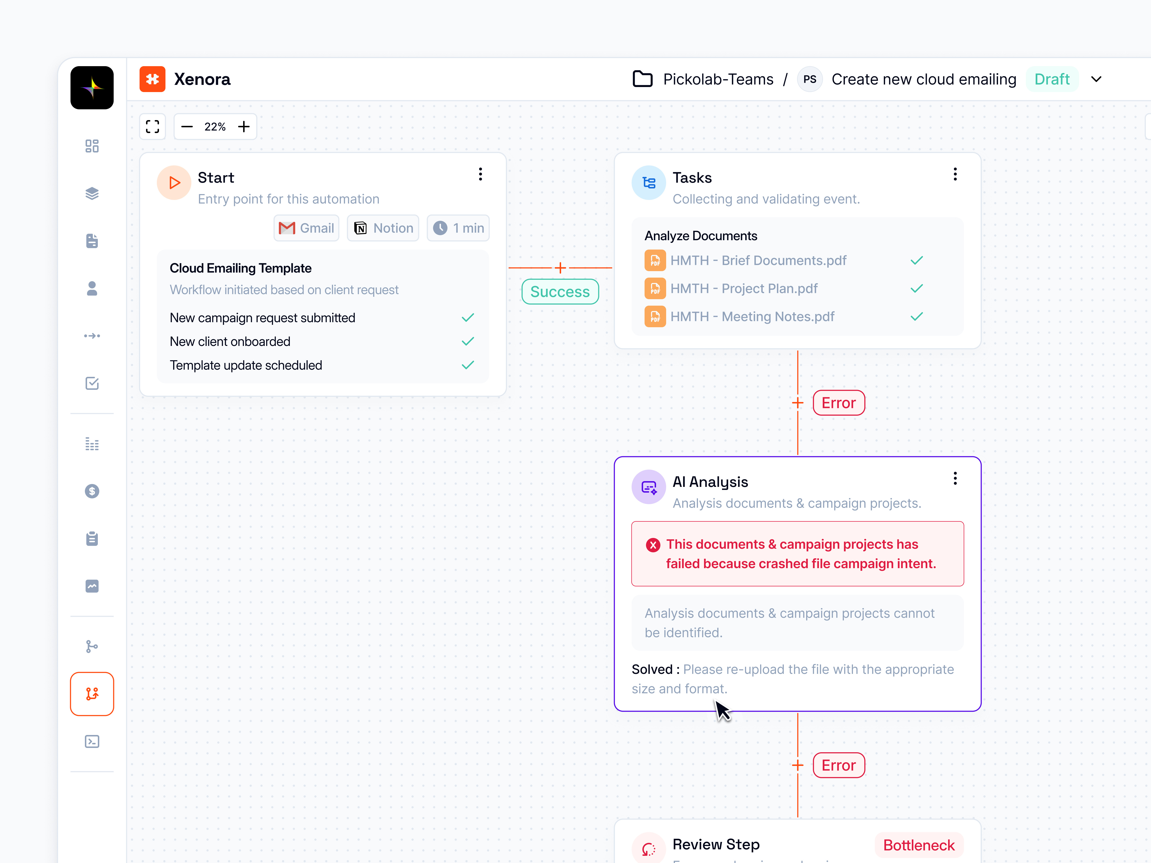 Smart AI Automation Recommendations Dashboard ai ai automation ai automation dahsboard ai dahsboard ai generate automation dashboard design diagram flow minimal modern recommendation ui ui design ux design website workflow workflow automation