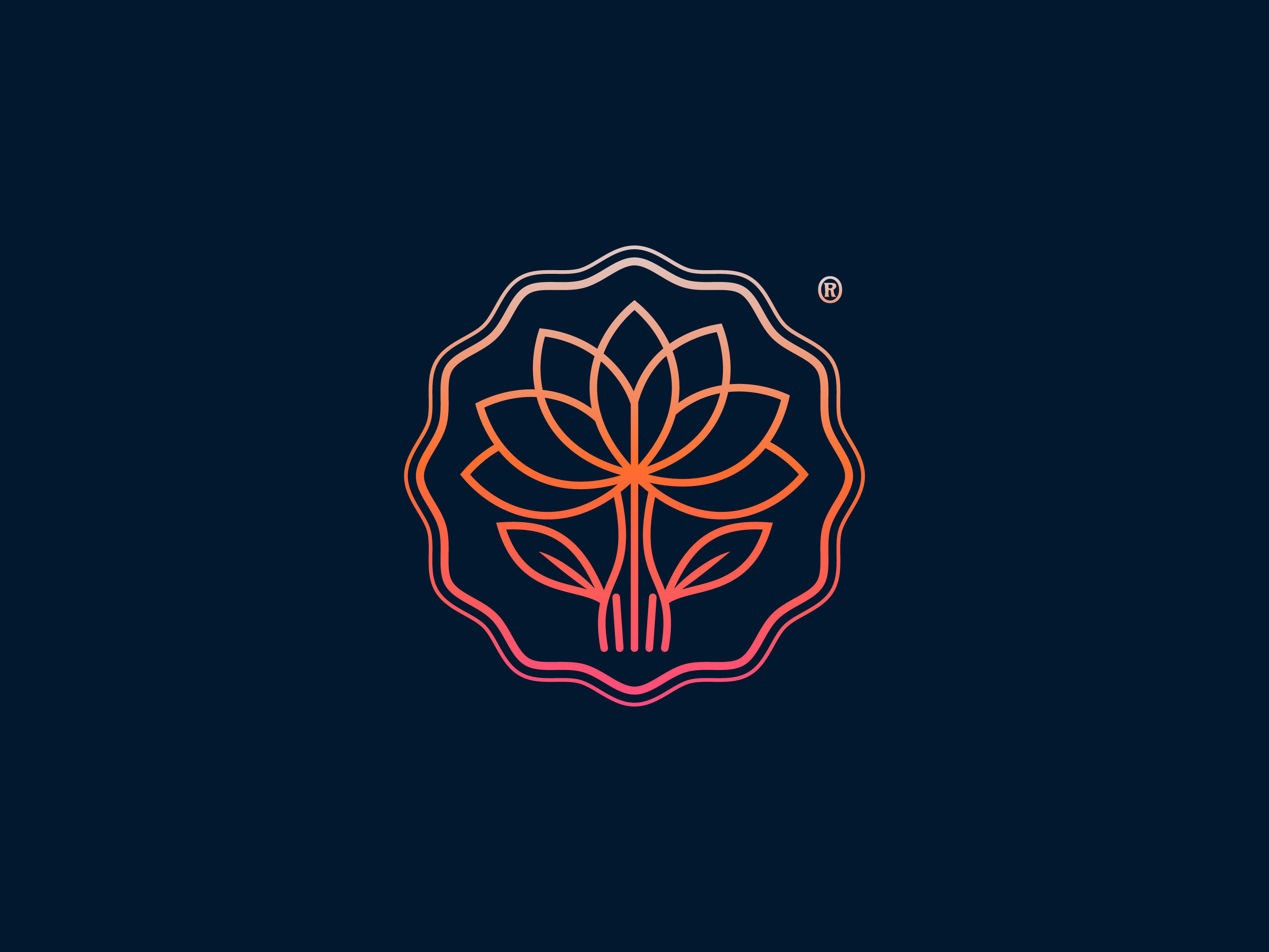 Melissa Restaurant Logo Design brand mark branding elegant fine dining flower food brand design fork gradient graphic design identity designer italian cuisine logo logo logo design logo for restaurant lotus logo modern logo premium restaurant identity design spoon vegan café logo