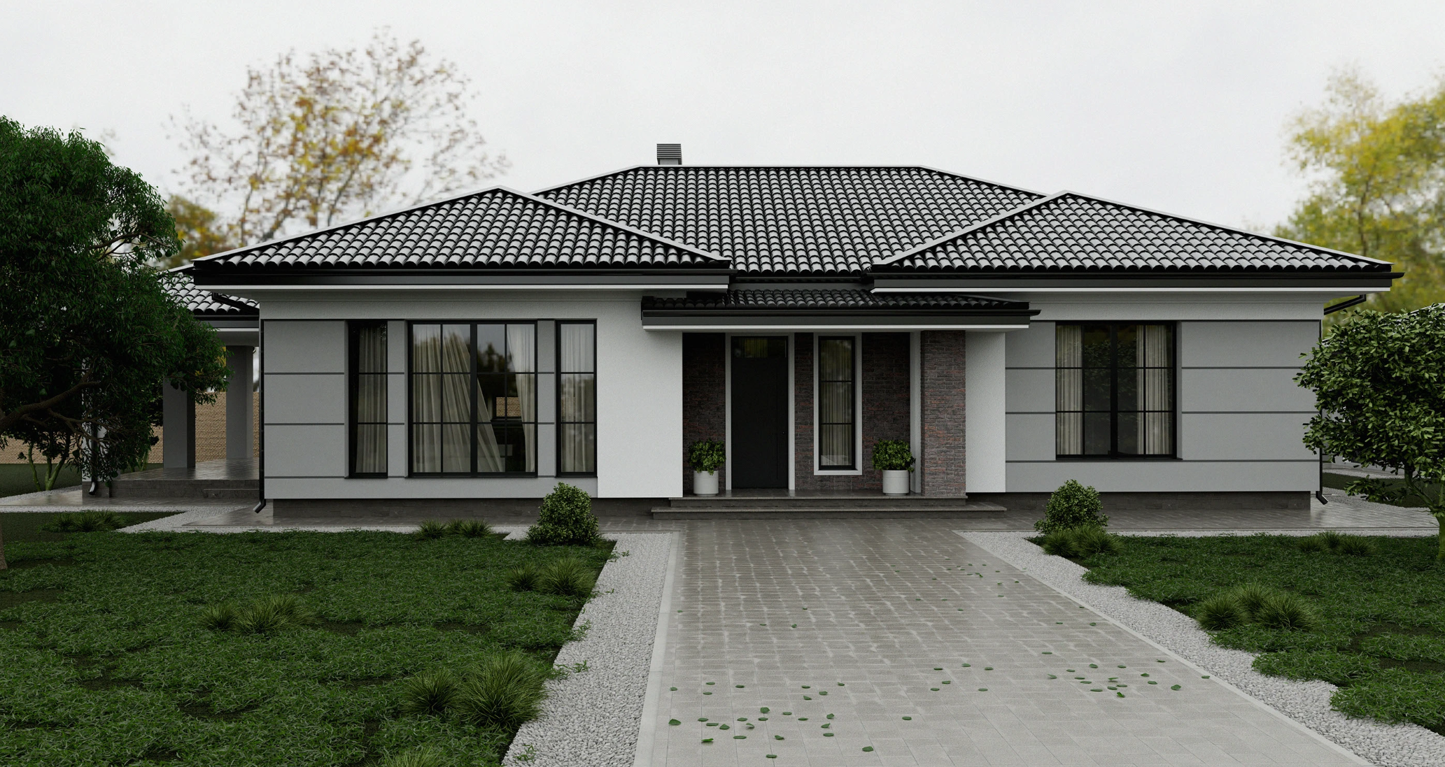 Residential building 3d 3d visualization architecture design branding graphic design motion graphics ui