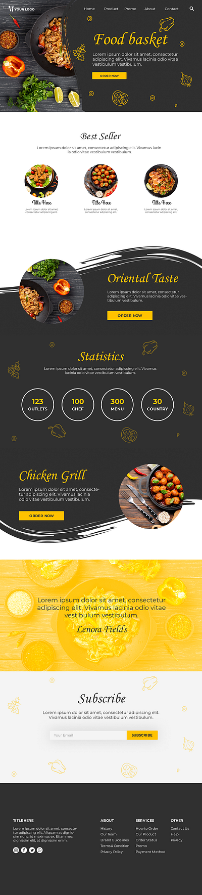 Restaurant UI Design 3d animation branding graphic design logo motion graphics ui ui ux