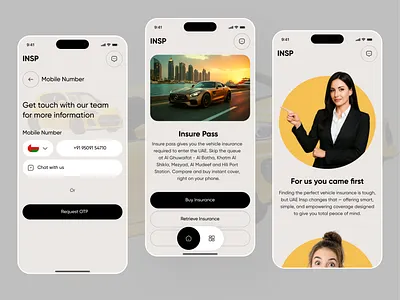 Smart Insurance Management App app business insurance car insurance cleanui fintechui insuranceapp iosdesign mobileapp productdesign smart insurance management app software vehicleinsurance