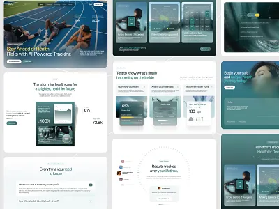 Herlay - AI Health Website ai ai platform ai webflow ai website health landing page health startup health website hero section homepage landing page lovable product design saas startup trending web platform webflow webflow design website wordpress