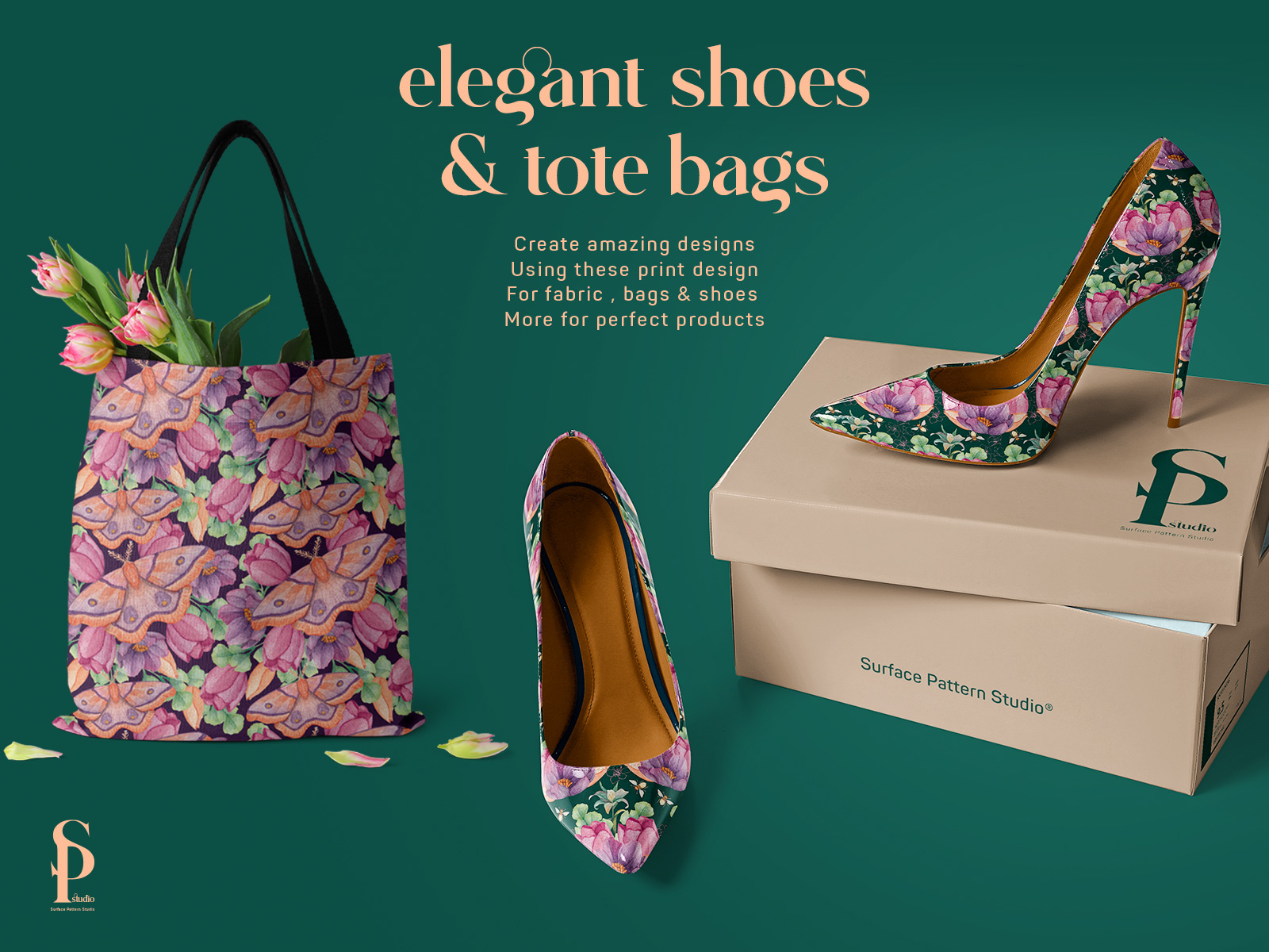 Floral Pattern Design graphic design illustration pattern pattern design textile