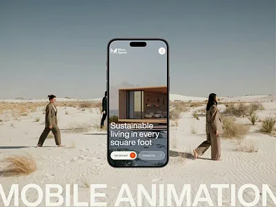 Micro space website- Mobile version animation branding design graphic design inspiration minimal website mobile first mobile friendly mobile friendly website modern website motion graphics trendy website ui ui design uidesign uiux website
