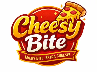 CHEESY BITE branding graphic design logo