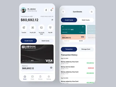 Mobile Banking App app app design app ui bank bank app banking app finance app mobile banking