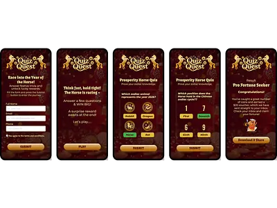CNY Quiz Quest : Trivia Challenge branding cny customer engagement gamification mobile game reward management trivia game vouchermatic