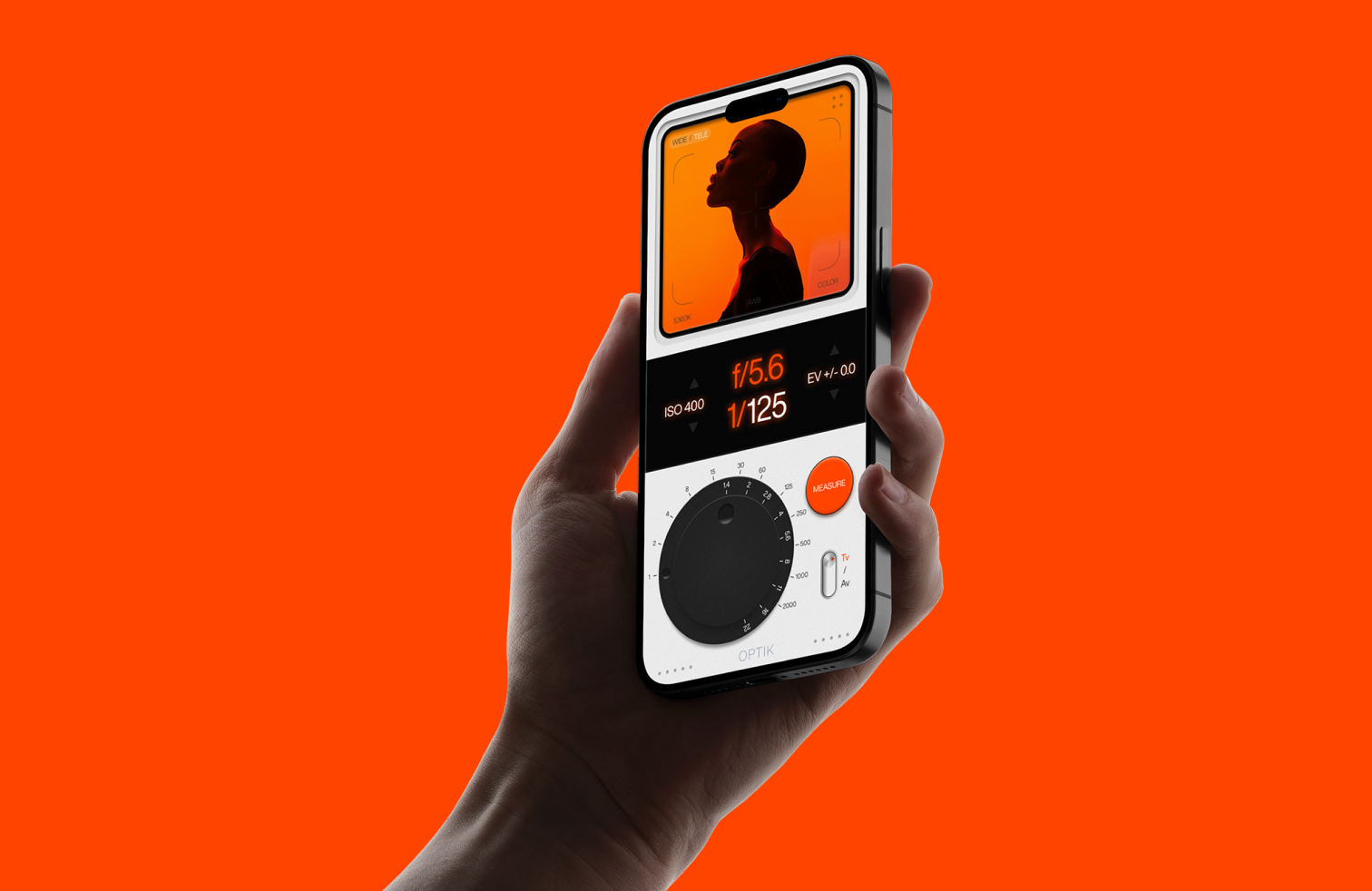 OPTIK — Digital Eye for the Analog Soul app branding design graphic design logo ui ux