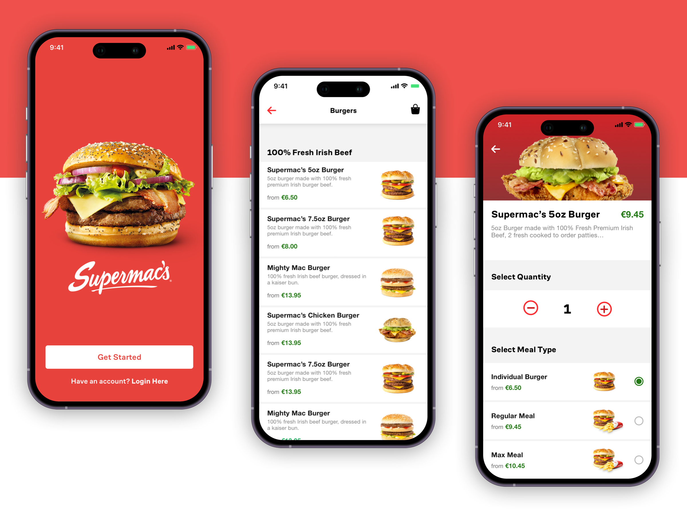 Supermacs menu online