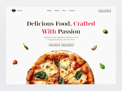Restaurant Website Design – Modern UI for Fine Dining & Food booking system branding digital design ecommerce food app food delivery food website landing page menu design minimal design modern design online ordering responsive design restaurant restaurant website ui design ui ux ux design web design website design