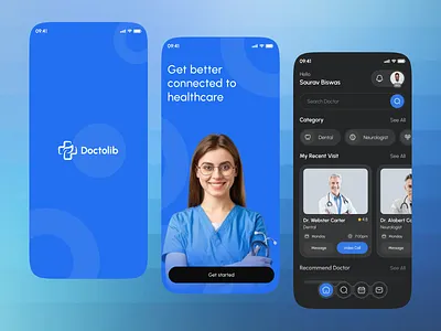 AI Health Care Mobile App ai ai health ai health care ai health care mobile app ai healthcare ai mobile app app design appointment booking doctor doctor booking healthcare hostpital iiiustration ios medical app mobile app online healthcare typography ui ux