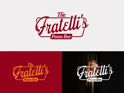 Fratelli’s Pasta Bar – Classic Italian Restaurant Logo branding cafe logo design culinary food brand graphic design identity designer italian restaurant lettering logo logo design minimalist modern vintage logo pasta bar premium restaurant branding shop trattoria typography vector wordmark
