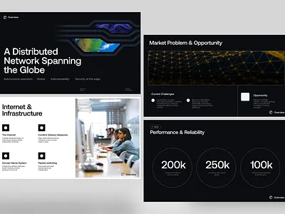 Pitch Deck for a Next-Generation Overview Platform branding colours creative design figma graphic design illustration logo pitch deck pitchdeck presentation ui