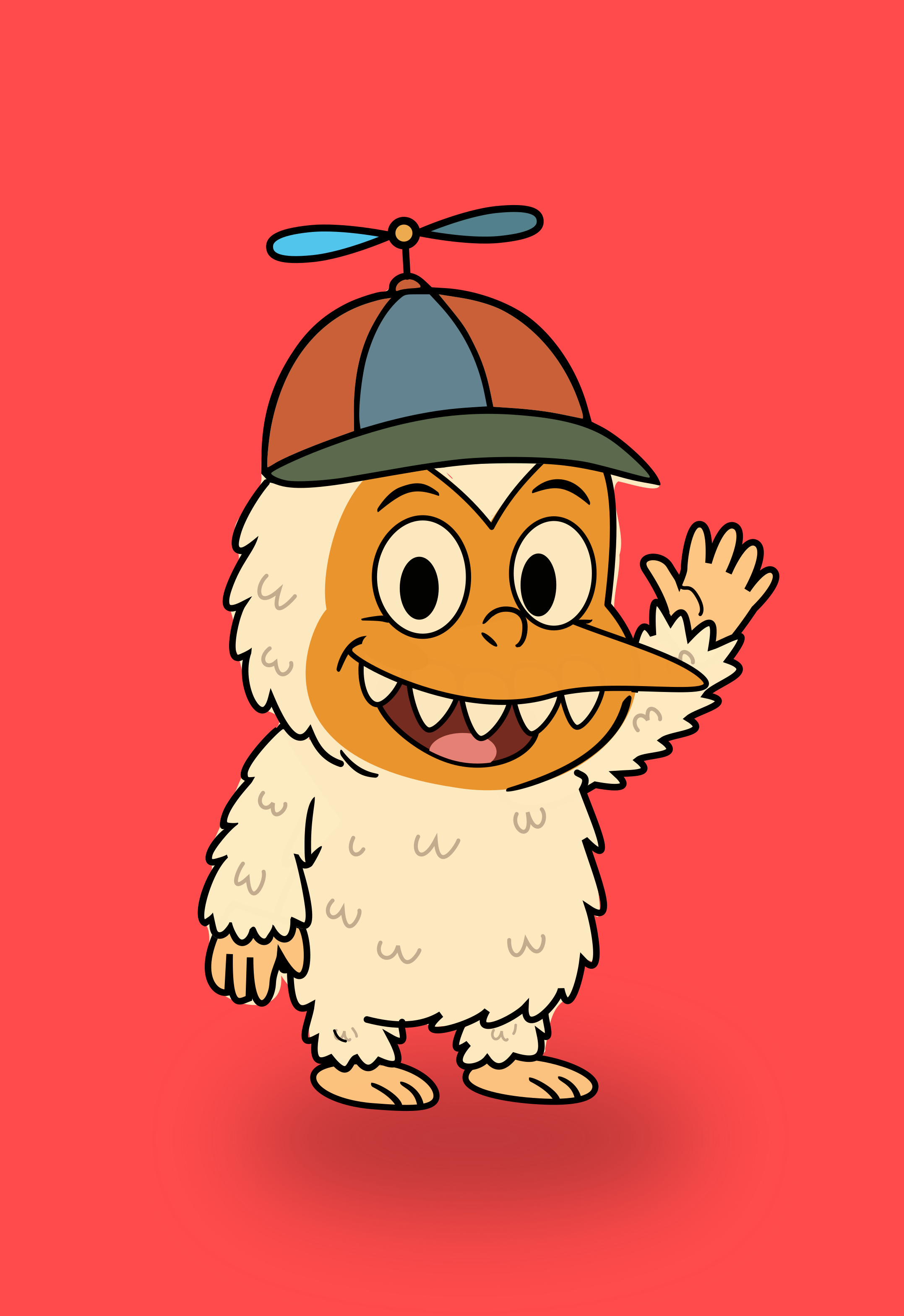 mascot - wave illustration mascot project shunte88 vector wave