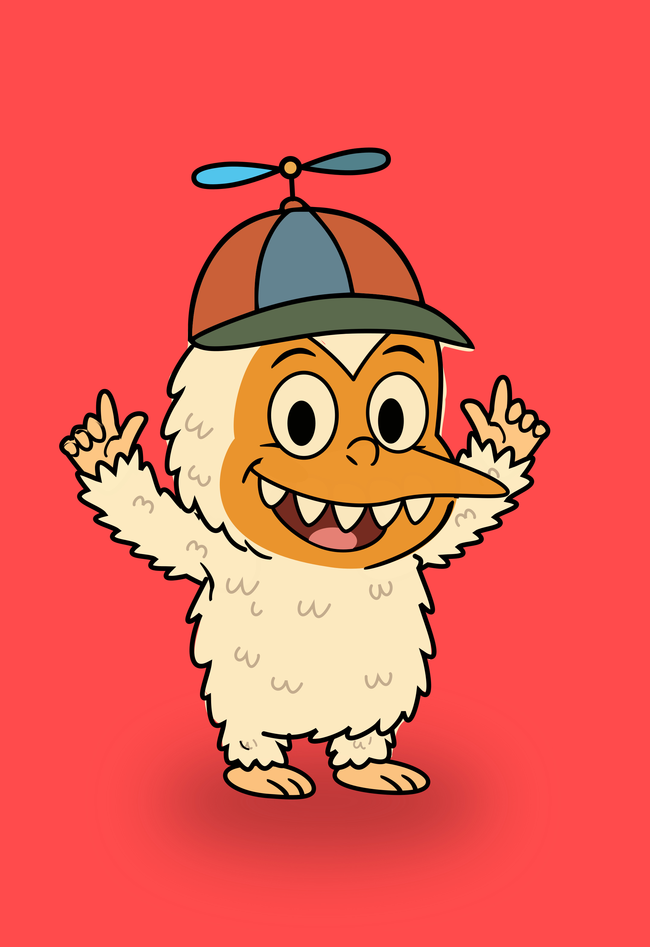 mascot - celebrate & pistols celebration illustration mascot project pistols shunte88 vector