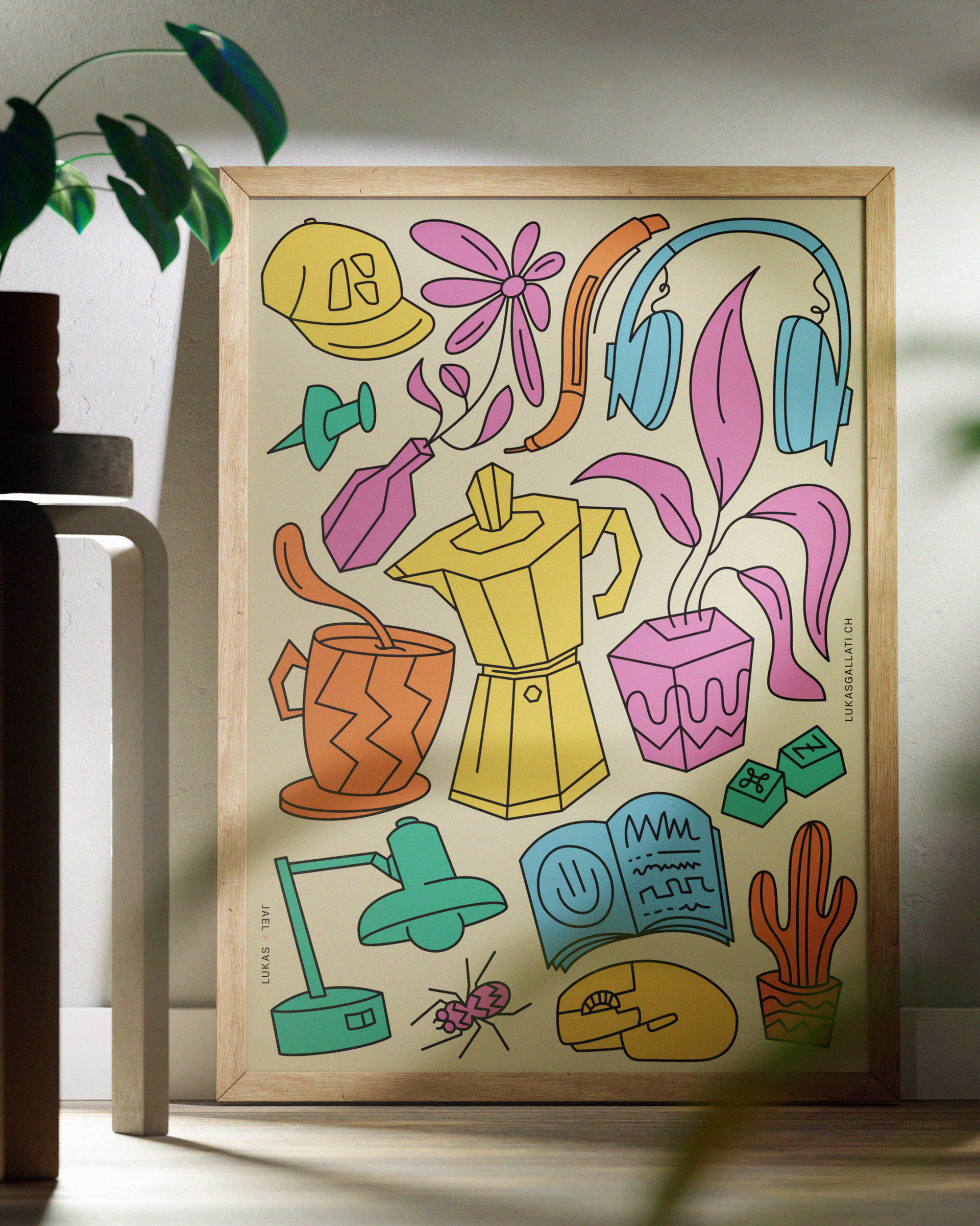 The Office graphic design illustration poster