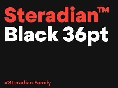 Steradian barcelona black blue branding design font graphic design logo red type typeface typography ui variable