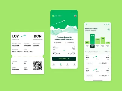 travel mobile app screens branding clean design illustration minimal mobile simple travel trip ui voit xandovoit