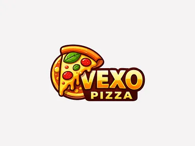 VEXO PIZZA — Bold Logo Design for a Fast-Casual Pizza Brand bold logo design brand design brand identity custom logo design delivery branding fast casual branding fast food branding food and beverage branding food logo design food truck logo illustrative logo logo designer mascot logo modern logo design pizza branding pizza logo design pizzeria logo restaurant branding restaurant logo small business branding