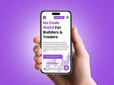 COMPENDIUM blockchain crypto decentralised design graphic design nadcablabs trading ui