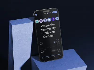 MINSWAP blockchain cardano decentralised minswap nadcablabs trade trading ui userexperience userinterface ux