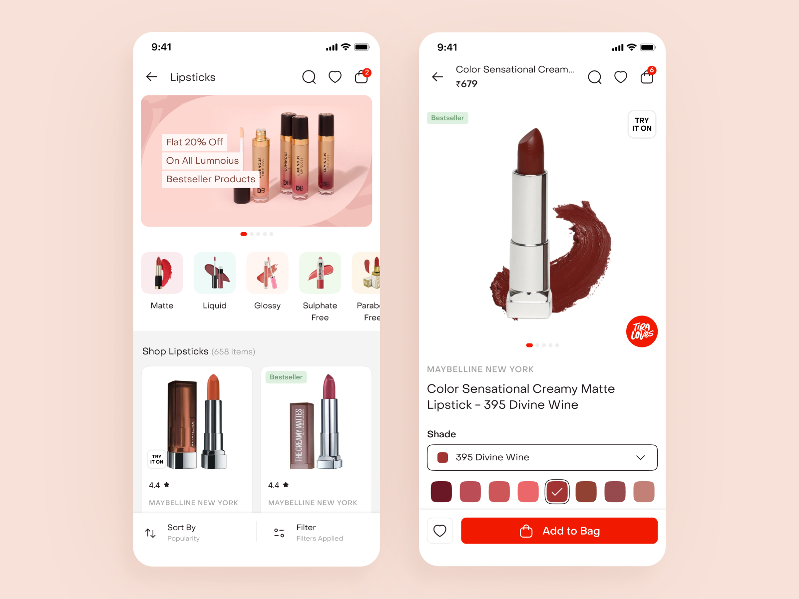 Example of Retail Challenges: Scalable Beauty Ecommerce UX