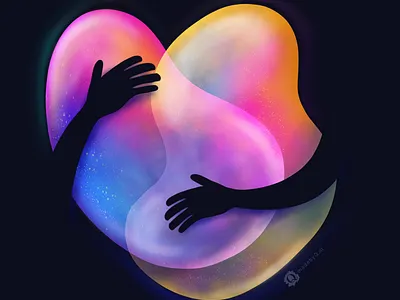 Hug illustration