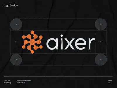 Aixer - AI Logo Design ai ai copywriting artifical intellegance brain brand brand guidelines brand identity branding logo logo ai logo design logo maker logo technology tech techlonogy visual identity