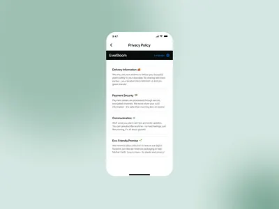 Privacy Policy UI conditions legal privacy privacypolicy terms termsandconditions