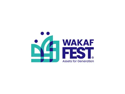Wakaf Fest - Logo Design fest festival islamic islamic logo logo wakaf wakaf arabic waqaf waqaf arabic