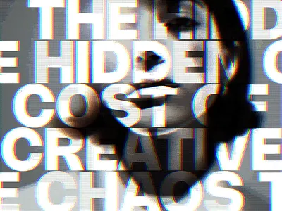 The hidden cost of creative chaos ai art branding creative process creativity design digital art dither graphic design